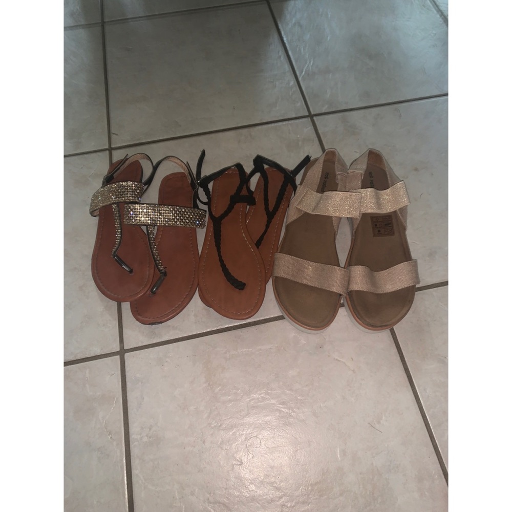 All 3 Pair of Sandals
